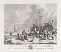 KG 14847
<br/>
Visverkopers op het strand
<br/>
<em>Weisbrodt, Carl Wilhelm (1743-1806)</em>